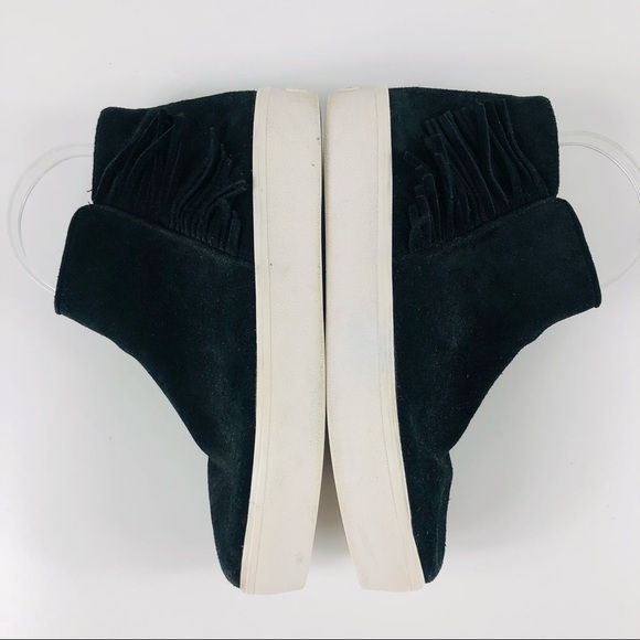 Rebecca Minkoff ‘Stella’ Fringe Suede Sneaker - Picture 8 of 12